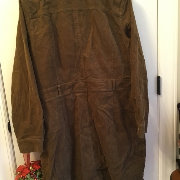 Women's Brown Corduroy Dress Size XXL - Picture 2 of 5